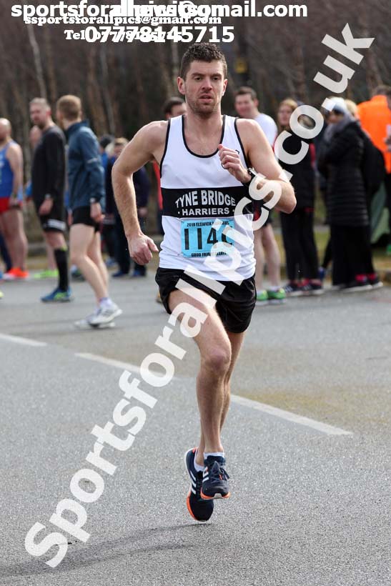 Senior mens Good Friday Elswick Harriers Relay, Newburn, Newcastle. Photo: David T. Hewitson/Sports for All Pics